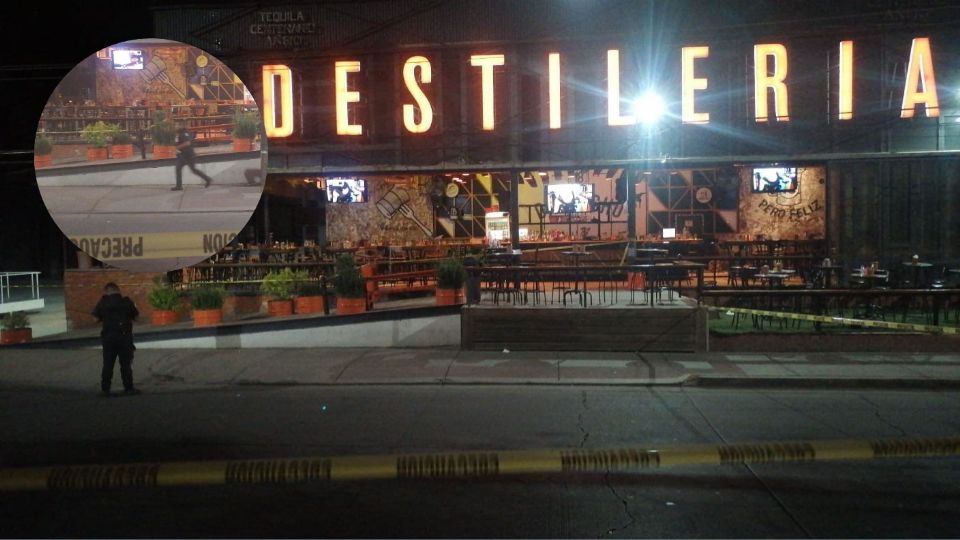 Un cliente del bar Destilería 18 murió baleado la madrugada de este viernes.