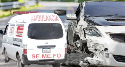 Fatal accidente 2 muertos y 3 heridos en la Pirámides-Tulancingo
