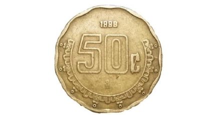 ¿La tienes? Moneda rara de 50 centavos puede valer hasta 35 mil pesos