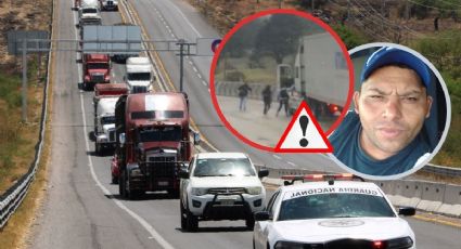 Héctor es trailero y tras robo marca puntos rojos en carreteras de Veracruz
