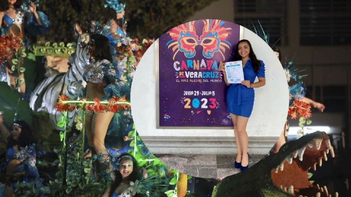Se inscribe primera candidata a reina del Carnaval de Veracruz 2023