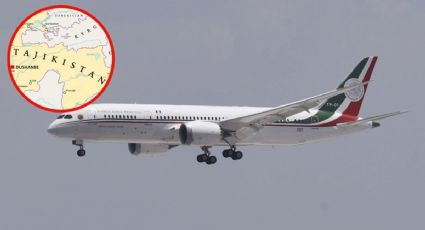 ¡Y voló! Se va avión presidencial; así será su travesía a Tayikistán
