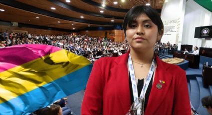 Soy pansexual: revela Kenia en el Congreso Juvenil de Hidalgo