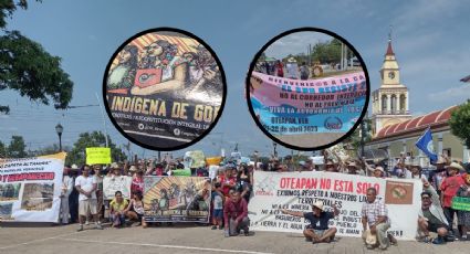 Bloquean carretera de Oteapan, Veracruz, por obras del Corredor Interocéanico