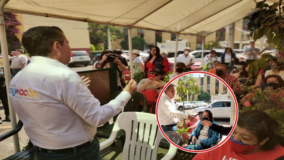 El alcalde de Coyoacán informó que recibió la alcaldía con 23 mil baches, de los cuales, 20 mil ya están reparados.