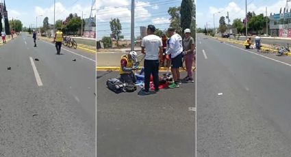 VIDEO | Automovilista atropella a 2 ciclistas en Vía Recreativa; uno, de 16 años, murió