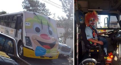 Así festejaron operadores de transporte de León a los niños en su día