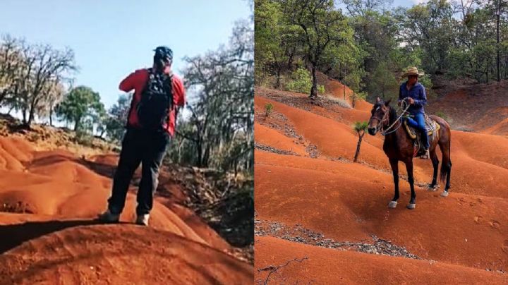 No sólo Pacula, Huasca también tiene dunas rojas ¿Cómo llegar?