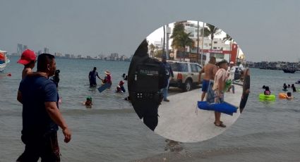 Se pelean turistas con meseros en playa de Veracruz