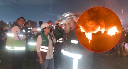 Reportan saldo blanco en Incendio de la Central de Abastos