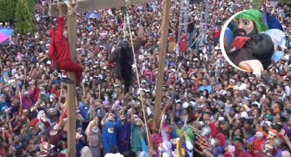 En Purísima: ahorcan a Judas ante cerca de 36,000 personas