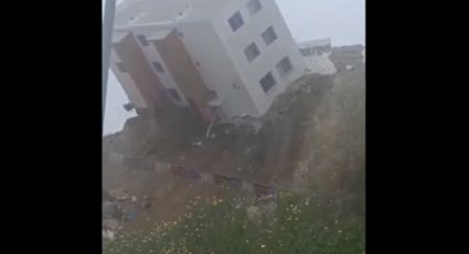 VIDEO: Colapsa segundo edificio en fraccionamiento de Tijuana