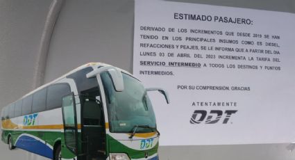 Suben las tarifas de autobuses de Pachuca y Tizayuca; estas son las corridas