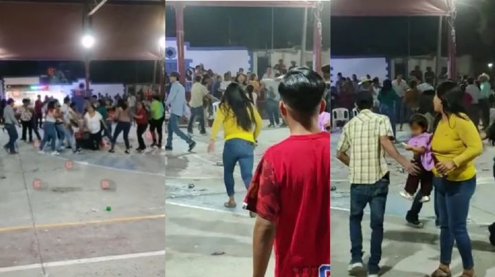 VIDEO| Día de las madres termina en bronca en ejido de Coahuila