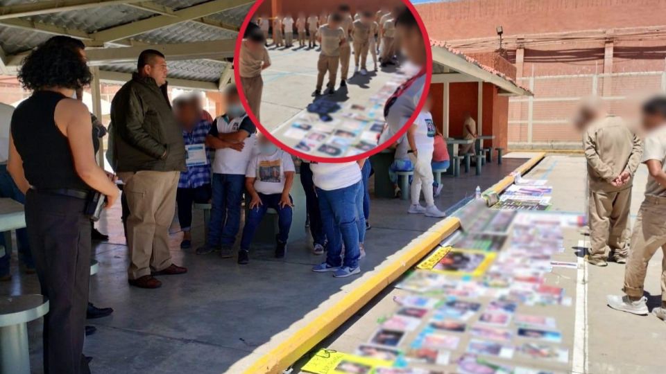 Los reos observaron la galería para ver si reconocían a alguna de las personas no localizadas.