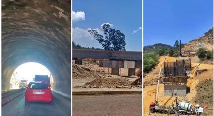 Así luce la construcción de la autopista Real del Monte-Huasca a dos años de inicio | GALERÍA