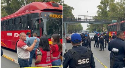 Mujer muere atropellada por Metrobús en Centro Médico