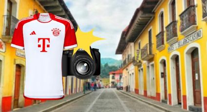 Bayern Múnich presume su jersey desde pueblo mágico de Hidalgo | FOTOS