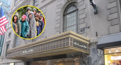 El famoso hotel Roosevelt de Nueva York reabre como refugio de familias inmigrantes