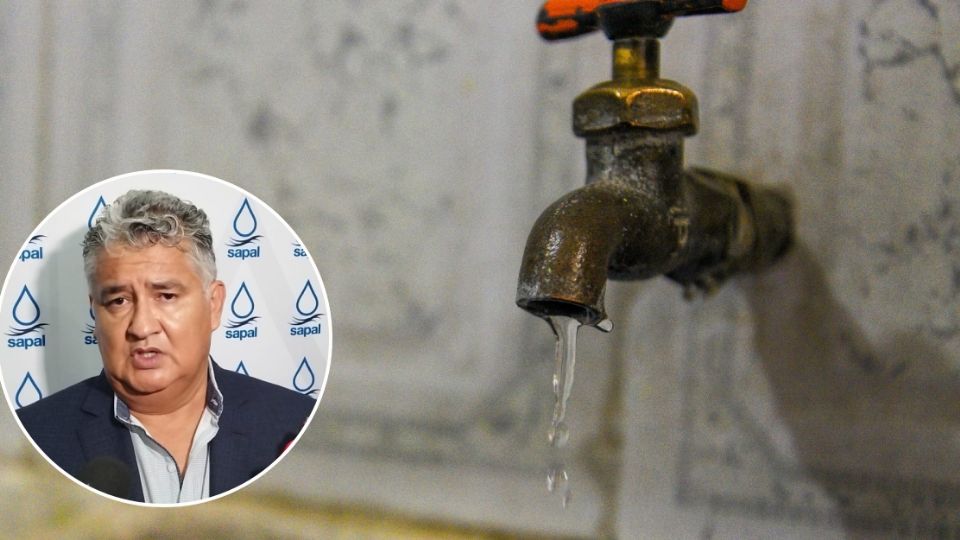 El titular de Sapal explica el motivo de la baja presión del agua.