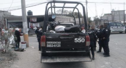 Patrulla arrolla a familia en motocicleta en Chimalhuacán; muere bebé de 2 años
