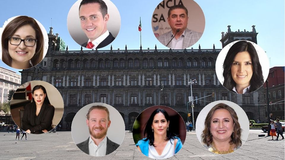 Las 8 mujeres y hombres de la oposición que buscan tirar a Morena en la CDMX