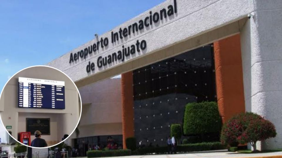 Usuarios del Aeropuerto Internacional del Bajío vieron afectados sus vuelos a la Ciudad de México.

