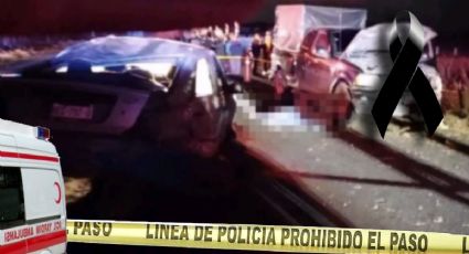 Conductora de un Jetta muere al chocar de frente contra una camioneta en la Pachuca-Sahagún | VIDEO