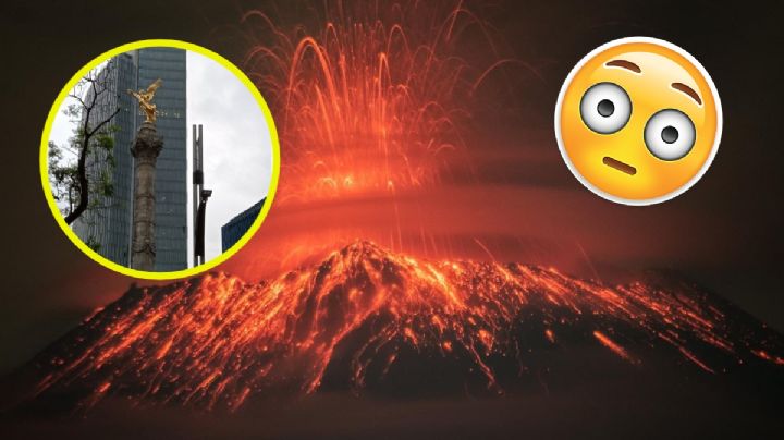 Esto le pasaría a la CDMX si el volcán Popocatépetl hace erupción