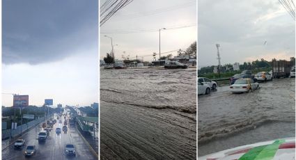 Fuerte lluvia deja inundadas calles en Pachuca y Mineral de la Reforma | FOTOS