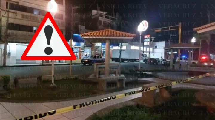 Atentado frente a "Garibaldi", en Poza Rica, deja un muerto y otro herido