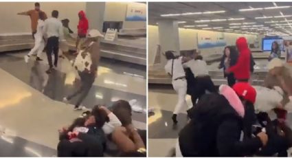 VIDEO: Batalla campal en aeropuerto de Chicago deja dos detenidos