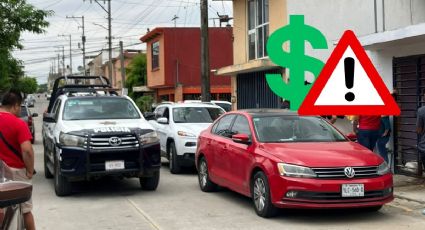 Retira 100 mil pesos en banco de Xalapa y la asaltan sujetos en moto