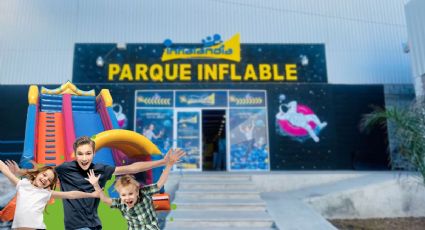 Diviértete en 800 metros de puros inflables en este parque de Pachuca, también es para adultos