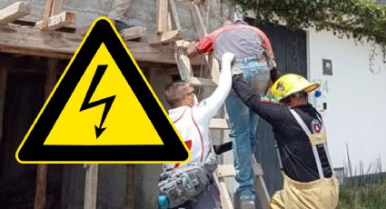 Albañil recibe descarga eléctrica en domicilio de Pachuca