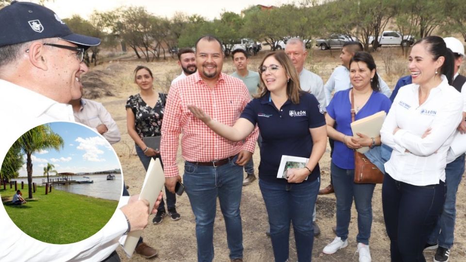 La alcaldesa Alejandra Gutiérrez presentó la zona en San José del Potrero donde se construirá el segundo Parque Metropolitano de León