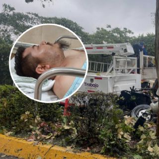 "El golpe le borró la memoria": madre de trabajador accidentado en Xalapa