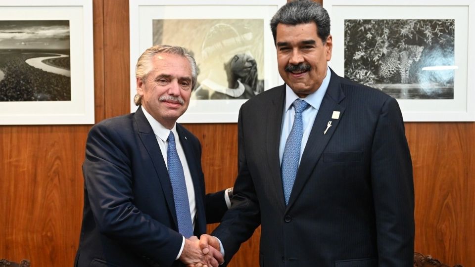 Los presidentes de Argentina y Venezuela