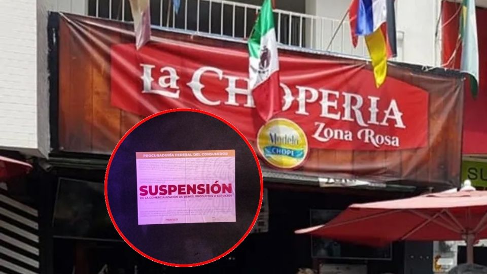 Clausuran restaurante bar La Choperia donde golpearon a dos personas por negarse a pagar 900 pesos por 2 tequilas