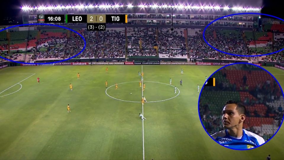 Con muchos espacios vacíos, el León elimina de la Concachampions a los Tigres y va a la Final contra Los Ángeles FC, el equipo de Carlos Vela.