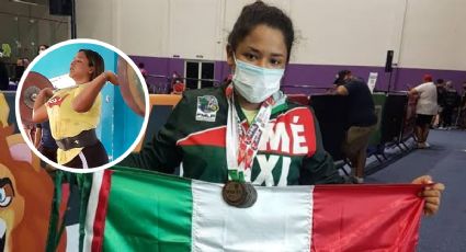Ángeles Cruz, pesista veracruzana, busca apoyo para ir a competencia en Colombia