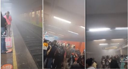 Metro CDMX: Otra vez humo en la Línea 3 | VIDEO