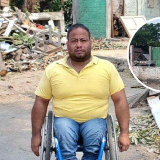 Rafael: atleta paralímpico perdió casa en Frente Frío; IVD le retiró su beca