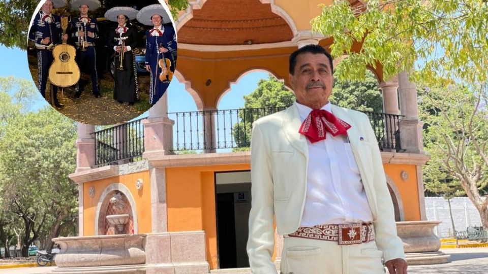 Marcelino Ramírez Huerta, del Mariachi Guanajuato.