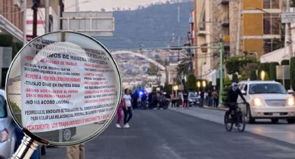 Trabajadores de El Molino bloquean  avenida Juárez en Pachuca