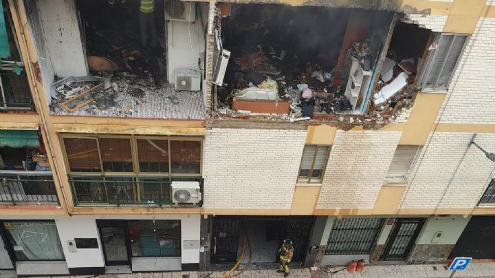 Las impactantes imágenes de explosión por fuga de gas que dejó un muerto en España