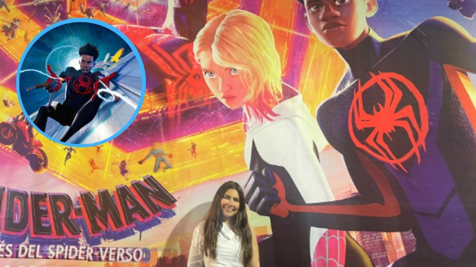 Miralda Medina, diseñadora y artista digital guanajuatense, participa en la nuevo filme de animación del hombre araña de Miles Morales