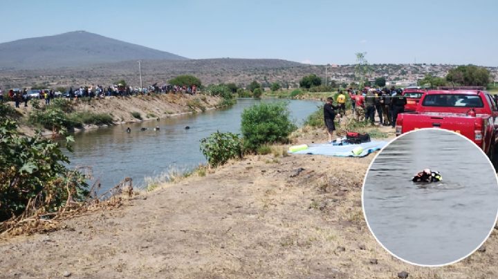 Cae camioneta a canal de Salvatierra: 3 muertos y 3 desaparecidos