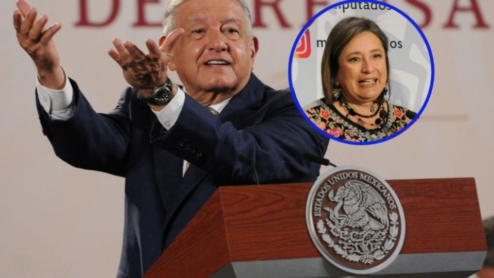 El presidente Andrés Manuel López Obrador volvió a arremeter contra el bloque conservador, incluida la senadora Xóchitl Gálvez, quien acudió este lunes a Palacio Nacional, pero no la dejaron entrar