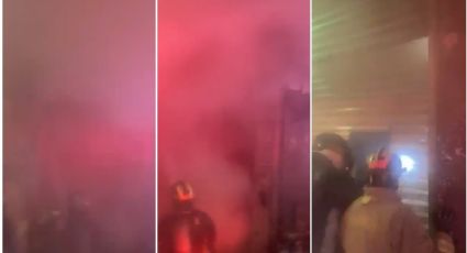 VIDEO: Incendio consume 2 locales comerciales en el centro de la CDMX
